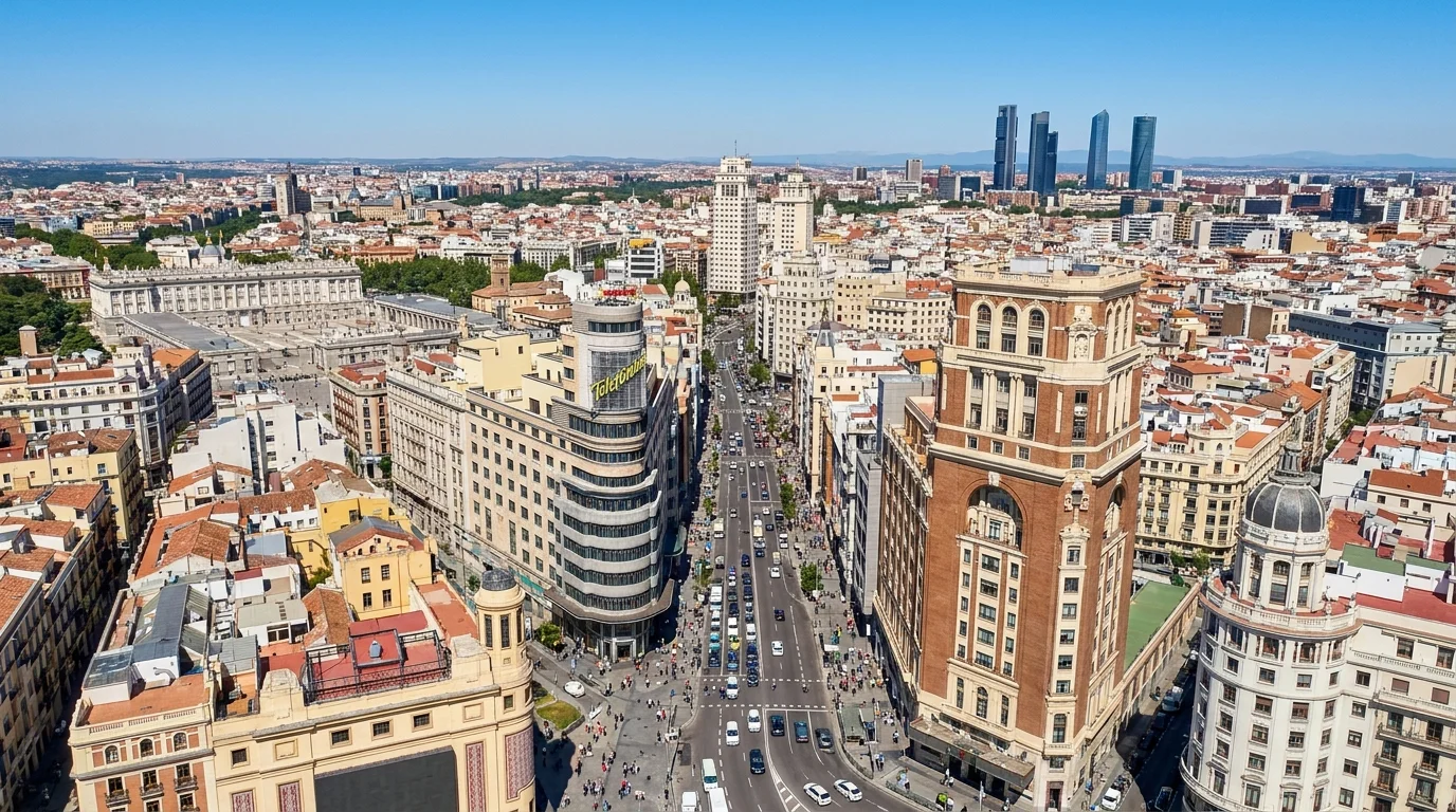 Vista de Madrid — recuperación de datos Apple